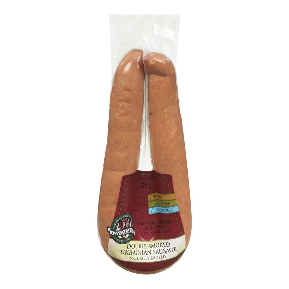 Grimms Double Smoked Ukrainian Sausage Delivery Near Me Order Online