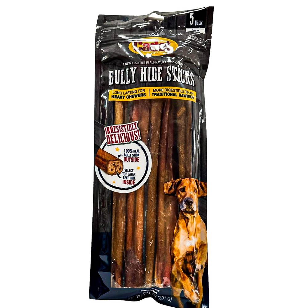 Cadet Large Bully Hide Sticks Dog Treat (5 ct) (beef )