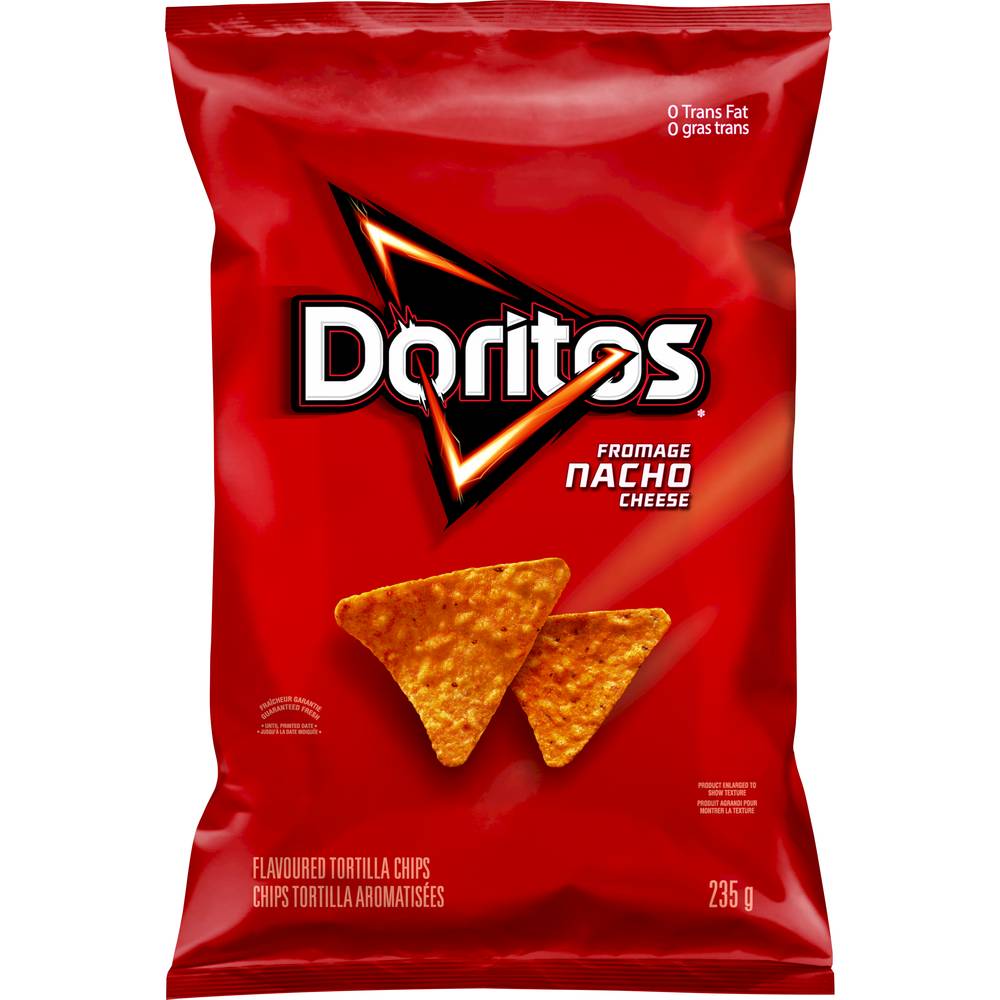 Doritos Fromage Tortilla Chips, Nacho Cheese (235 g)