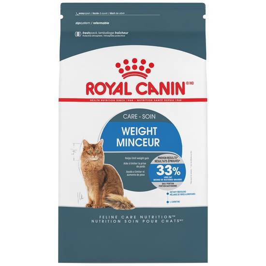 Royal Canin Weight Care Dry Cat Food (3 lbs)