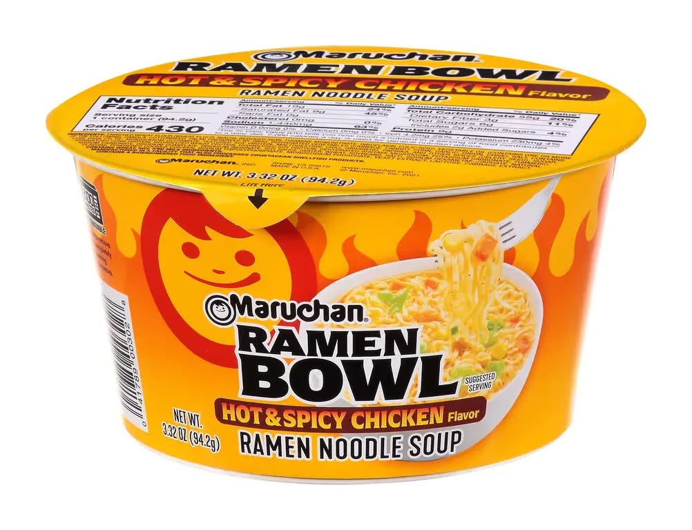 Maruchan Bowl Hot and Spicy Chicken
