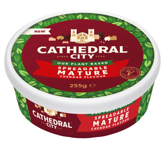 Cathedral City Plant Based Spreadable Mature Cheese Delivery Near Me |  Order Online | Uber Eats