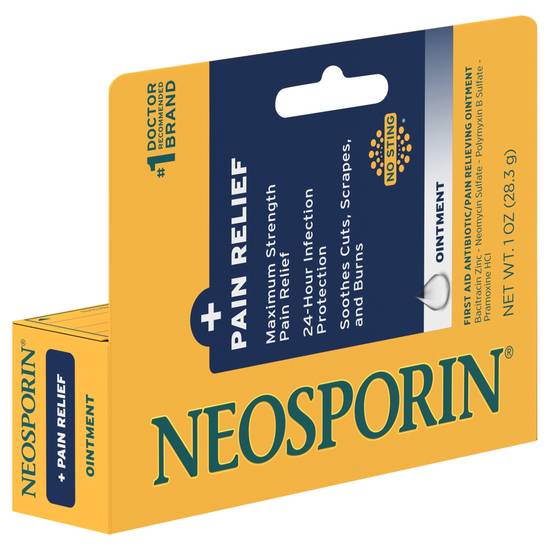 Neosporin Pain Relief Antibiotic Ointment