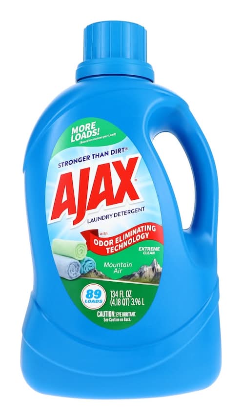 Ajax Concentrated Extreme Clean Laundry Detergent, Mountain Air (134 fl oz)