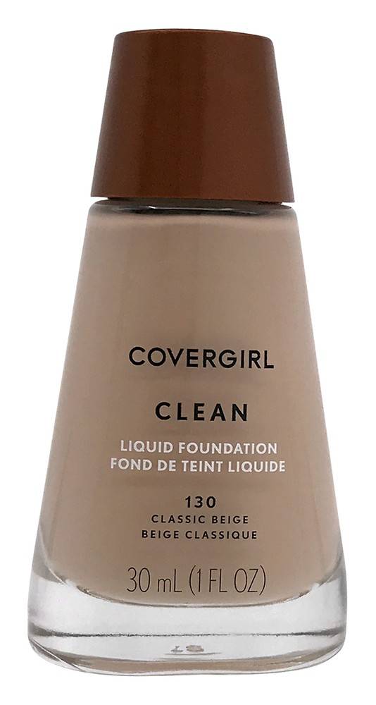 Covergirl 130 Classic Beige Clean Liquid Foundation