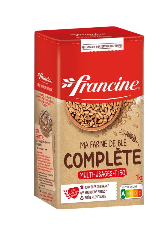 Francine - Farine de blé complète