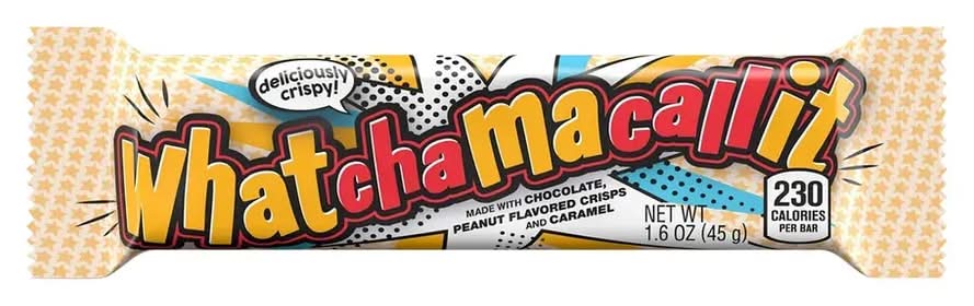 Whatchamacallit Chocolate Peanut Crisps Caramel