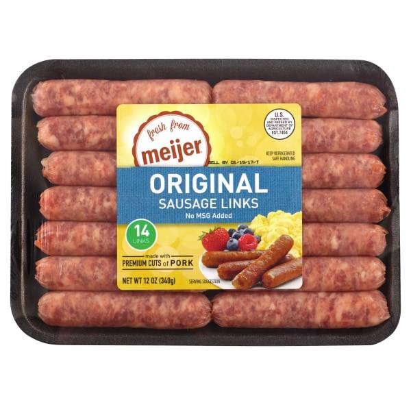 Fresh From Meijer Original Sausage Links (12 oz)
