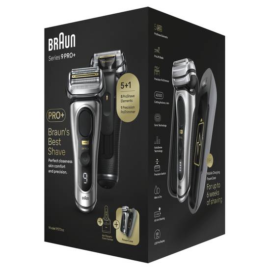 Braun Series 9 Pro+ Electric Shaver 6 in 1 Smartcare Center & Powercase, Delivery Near You
