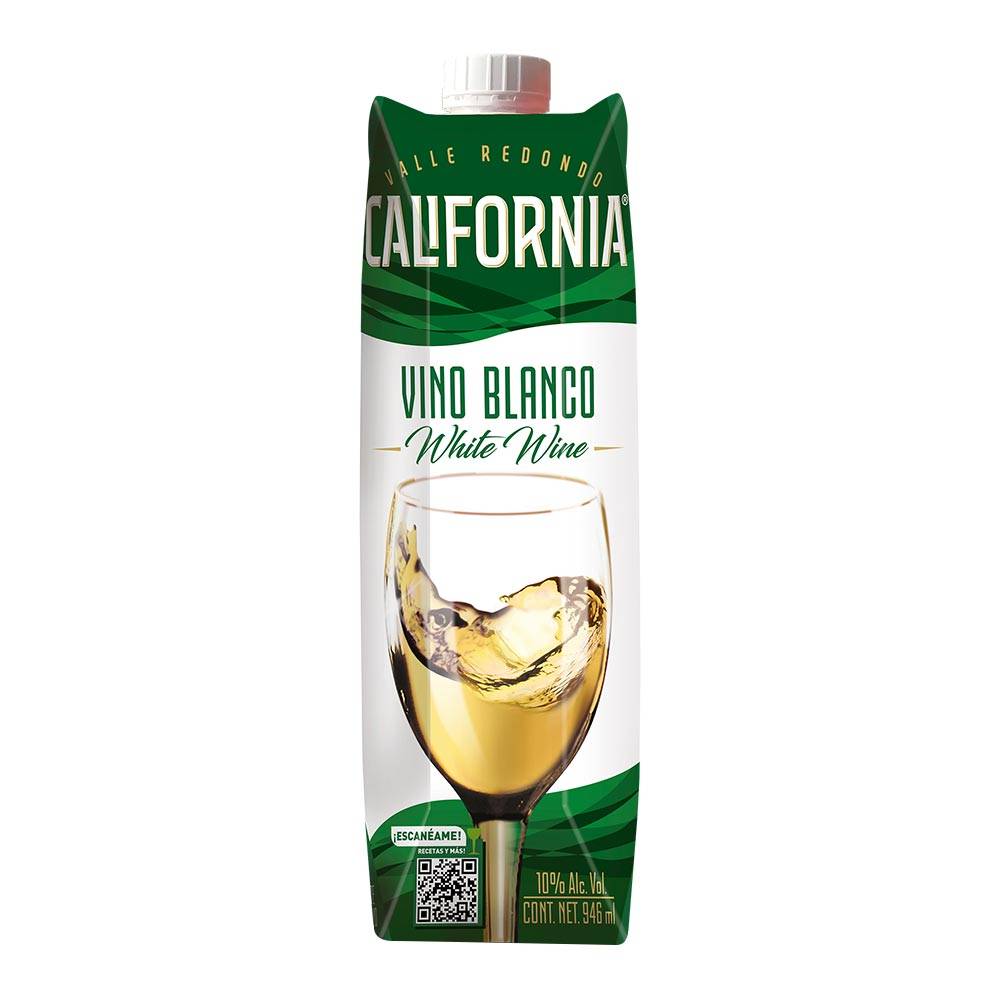 Valle Redondo · Vino blanco california (946 ml)