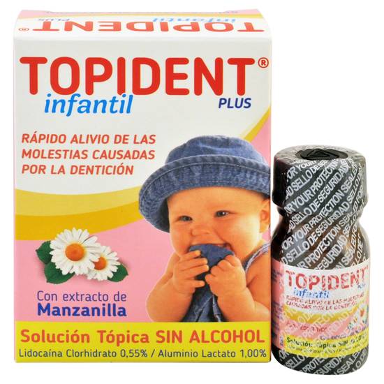 TOPIDENT PLUS SOL TOPICA BUCAL INF *10ML