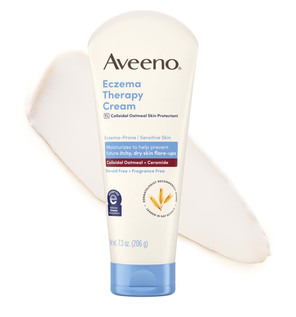 Aveeno Eczema Therapy Daily Moisturizing Cream With Oatmeal (7.3 oz)