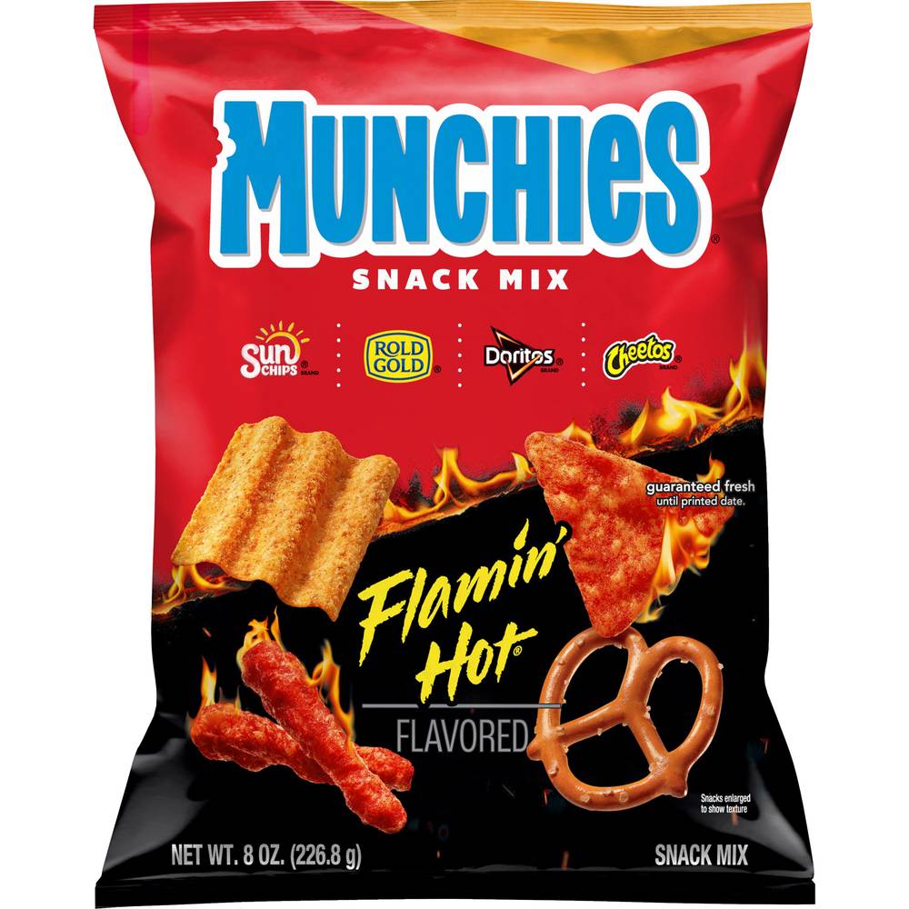 Munchies Snack Mix, Flamin' Hot (8 oz)