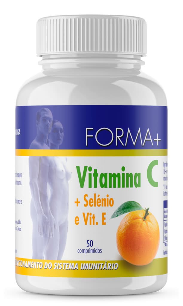 Forma+ - Vitamina c + selÃ©nio + vit. e - frasco comprimidos, 25g