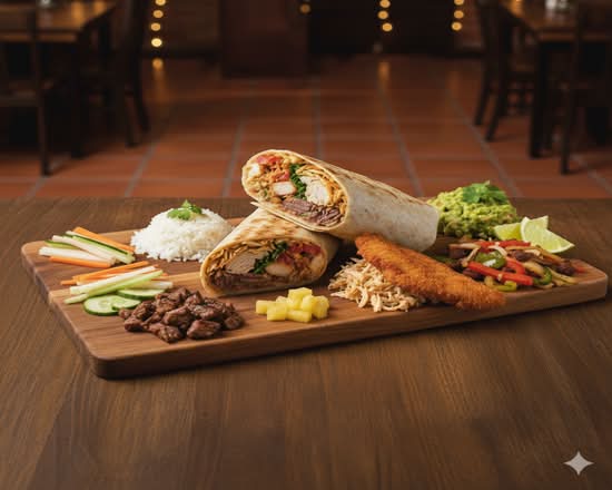 Burrito Playero y Coctel de Camarón (Escandón)