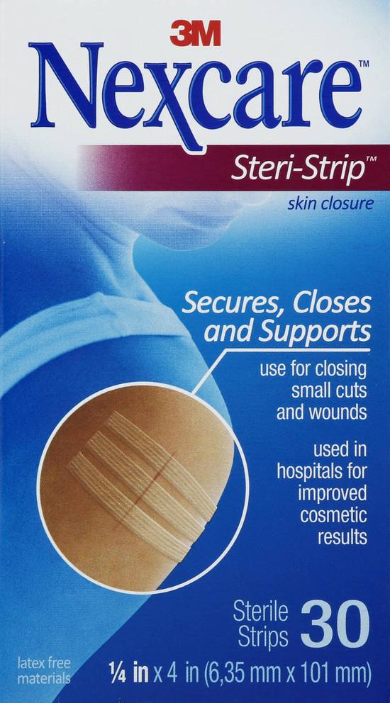Nexcare Steri-Strip Skin Closure Strips (30 strips)