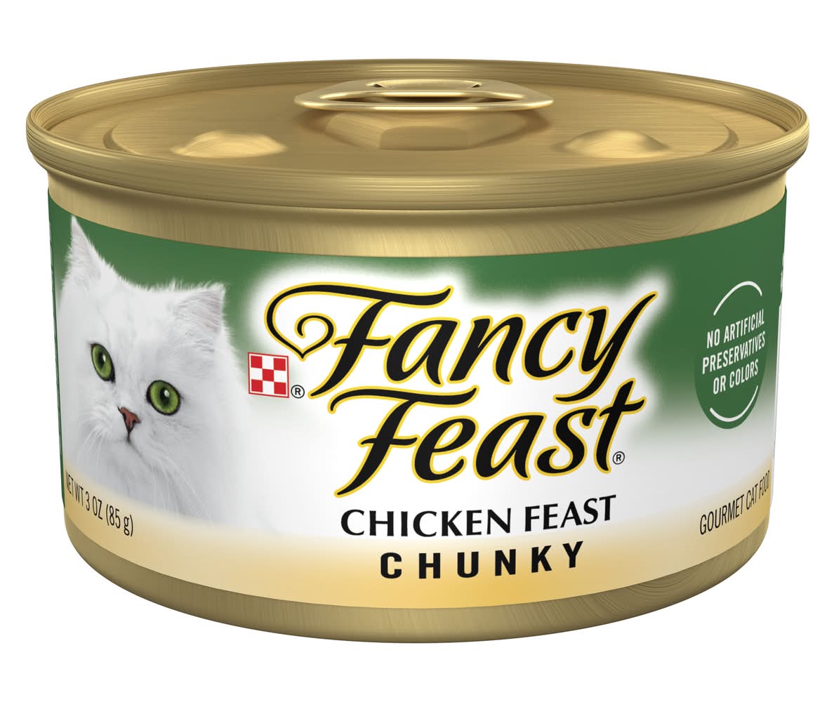 Purina Fancy Feast Chunky Chicken Kitten Wet Cat Food (3 oz)