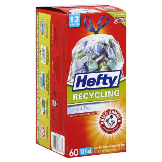 Hefty Scent Free Tall Kitchen Bags (60 ct), Delivery Near You