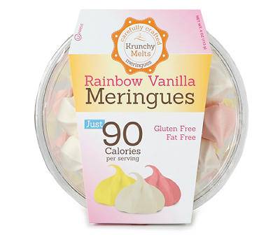 Krunchy Melts Rainbow Vanilla Meringues