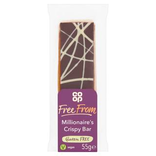 Co-op Free From Millionaire's Crispy Bar 55g