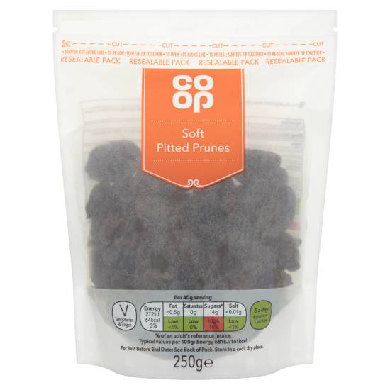 Co-Op Soft Pitted Prunes (250g)