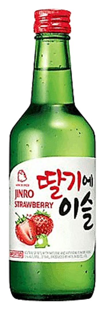 Jinro Chamisul Soju, Strawberry (375 ml)