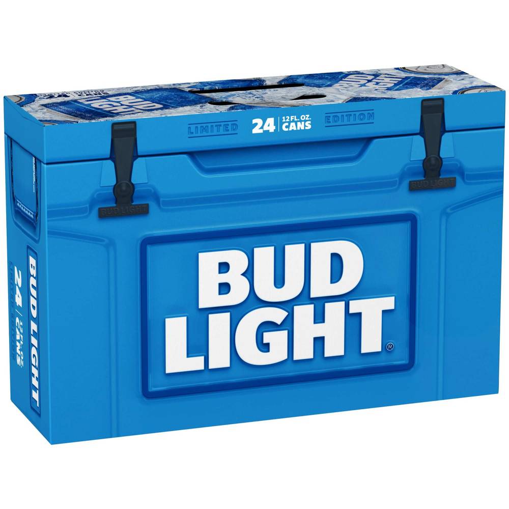 Bud Light Beer Cans, 12 fl oz - 24 ct