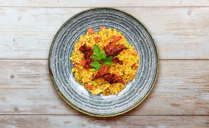 Chicken & chorizo risotto