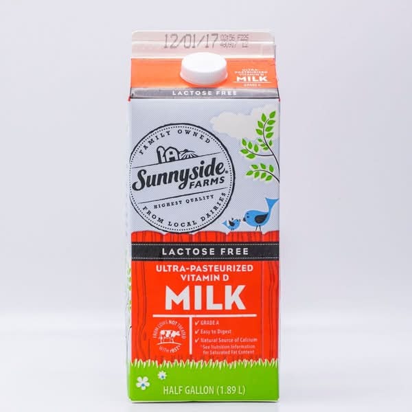 Sunnyside Farms Lactose Free Whole Milk (1.89 L)