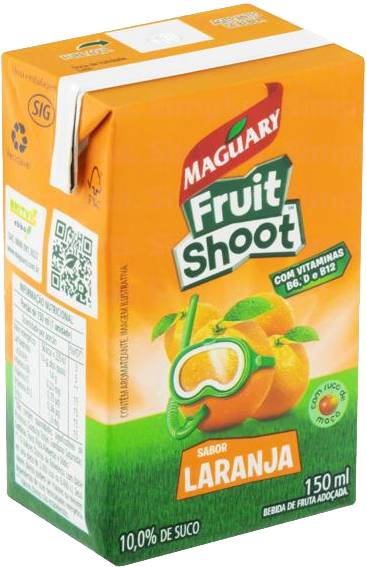 Maguary néctar fruit shoot sabor laranja (150ml)