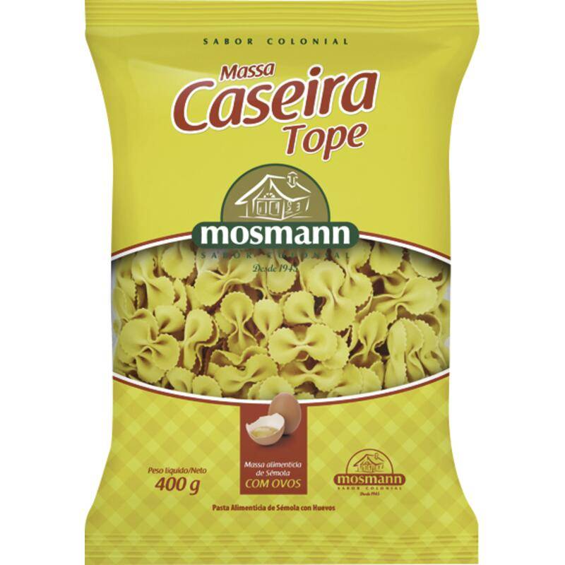 Mosmann massa caseira com ovos tope (400 g)