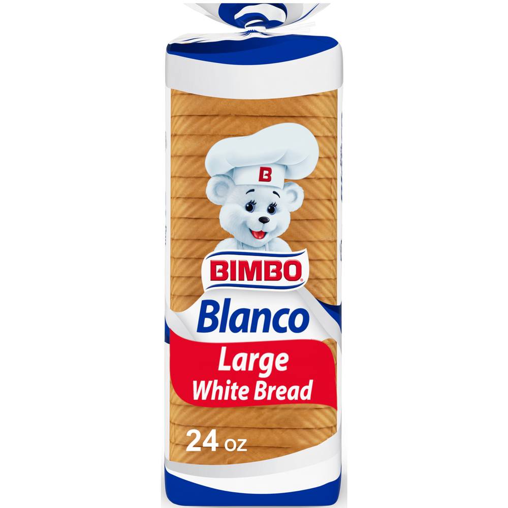Bimbo Large White Bread (24 oz)