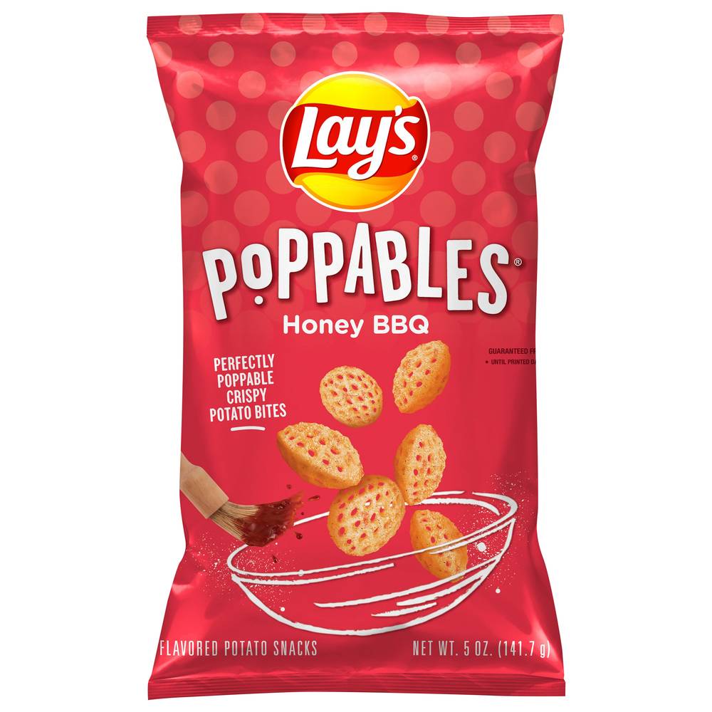 Lay's Poppables Potato Snacks, Honey Bbq (5 oz)