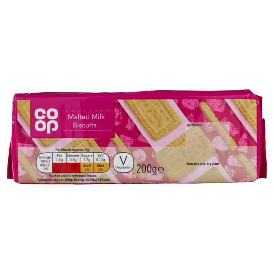 Co-op Malted Milk Biscuits (200g)