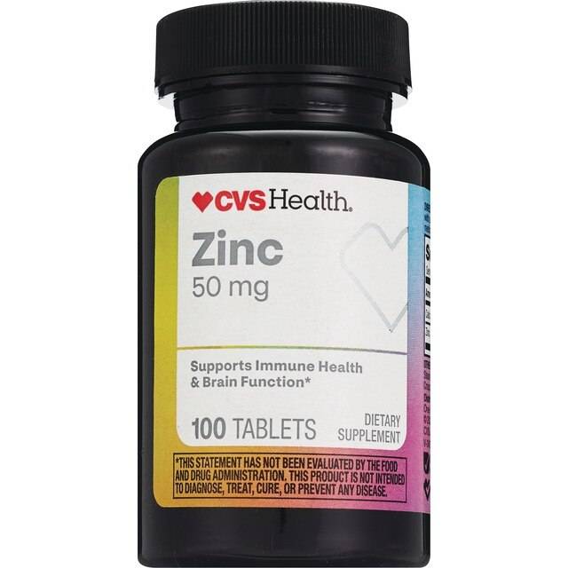 CVS Health Zinc 50 Mg Tablets
