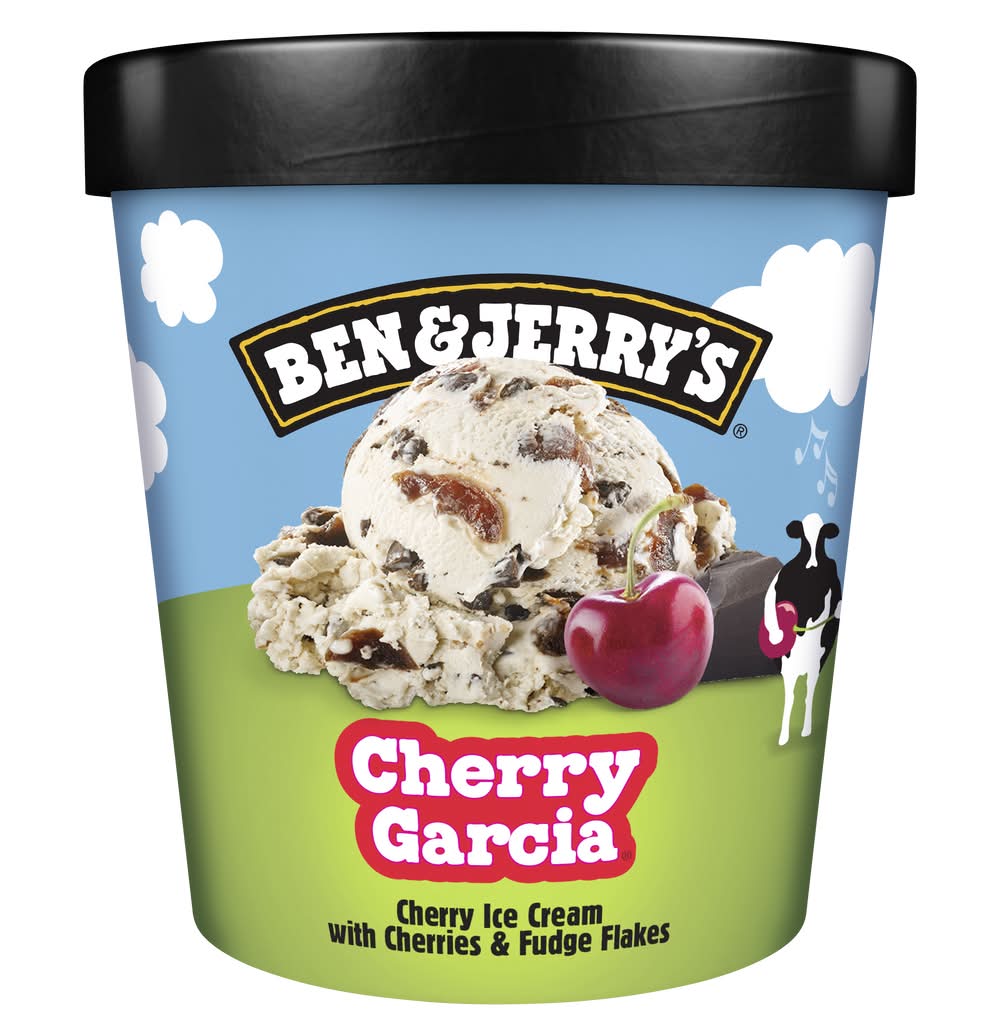 Ben & Jerry's Ice Cream, Cherry Garcia (473 ml)