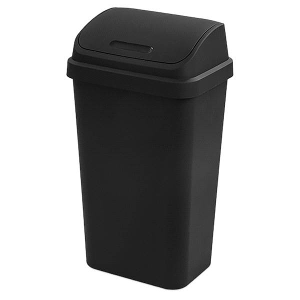 Sterilite Swingtop Wastebasket