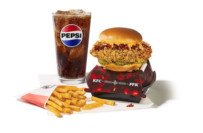 Chili Crunch Chicken Sandwich Combo