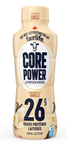 Core Power Boisson Protéinée Vanille 414 Ml / Core Power Protein Drink Vanilla 414 ml