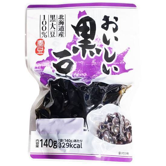 菊池食品おいしい黒豆//140g