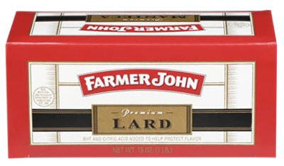 Farmer John Lard 16 Oz - 16 Oz