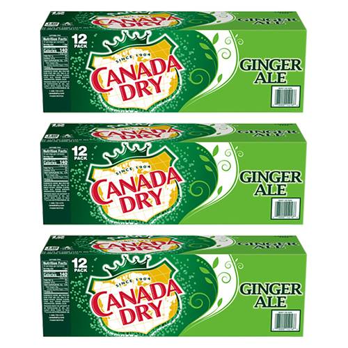 Canada Dry Ginger Ale 12pk 12oz Can 2ct