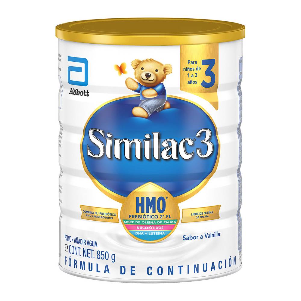 Abbott · Similac3 fórmula láctea etapa 3 (850 g)