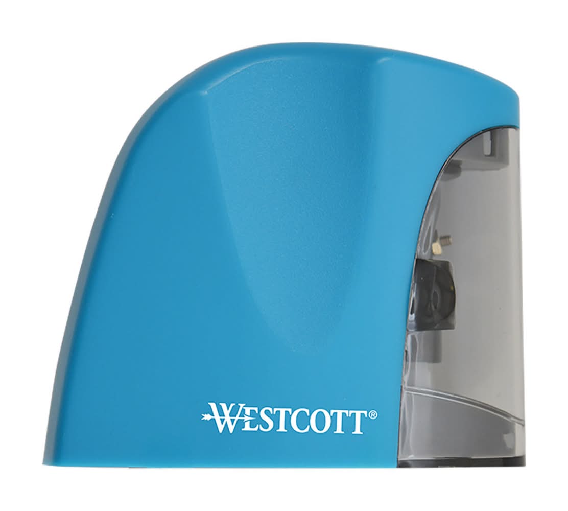 Westcott Battery Operated Pencil Sharpener, Assorted