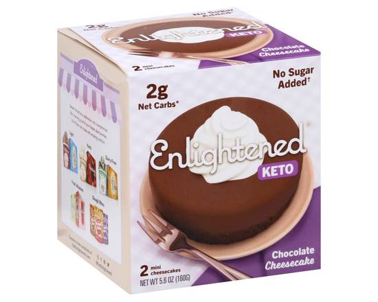 Enlightened · Keto Mini Chocolate Cheesecakes (2 ct)