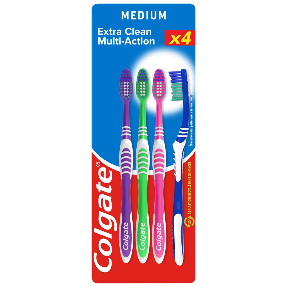 Colgate - Brosse à dents extra clean (medium)