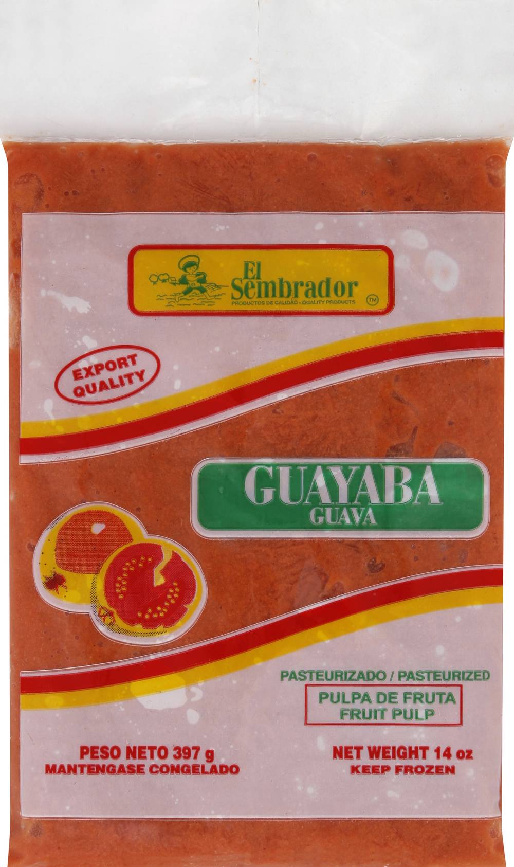 El Sembrador Guava Fruit Pulp (14 oz)