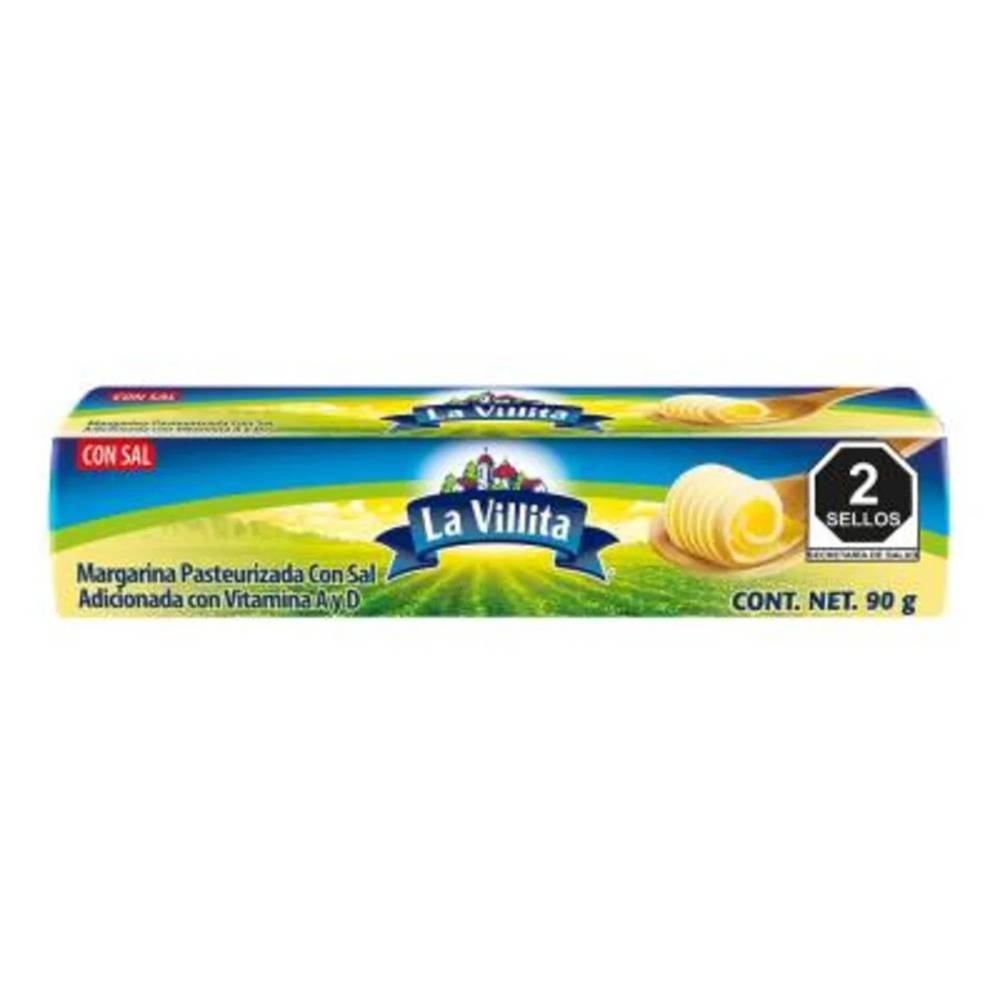 La villita margarina con sal en barra (90 g)