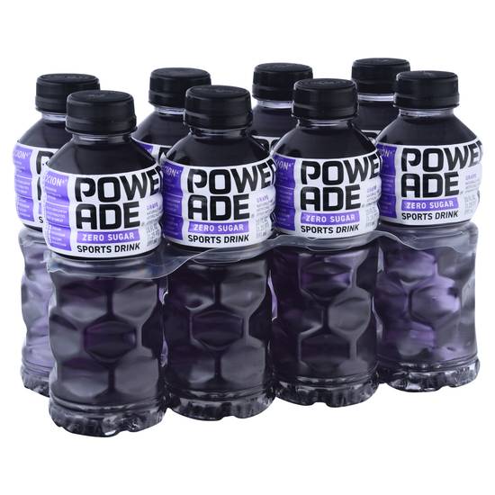 Powerade Zero Sugar Grapes Sports Drink (8 ct ,160 fl oz)