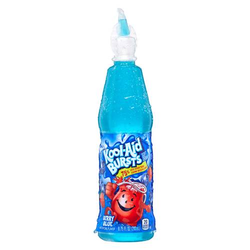 Kool Aid Bursts Berry Blue Juice 6.75oz Btl